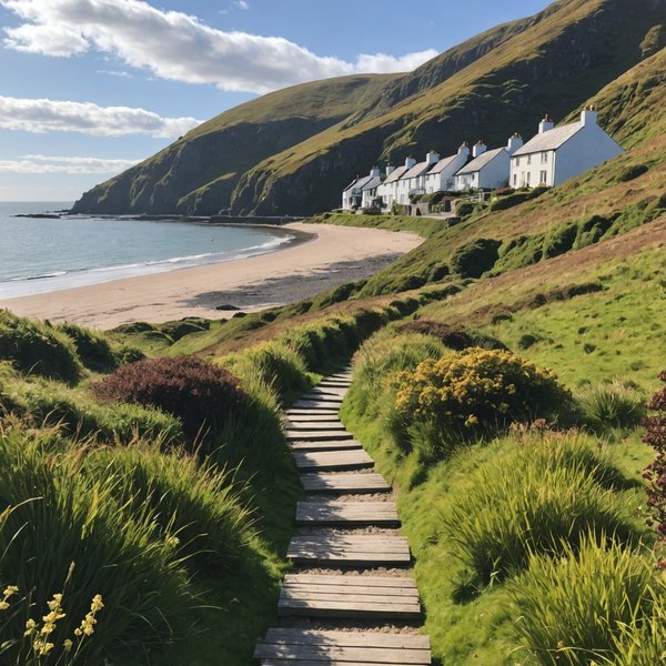 What should you check for in a holiday rental in Wales with access to coastal foraging?