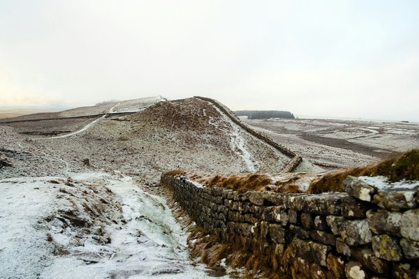What are the options for guided tours exploring the ancient history of Hadrian's Wall?